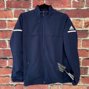 New Adidas Rink Jacket Youth Navy Blue Large L Hockey Breathable Mesh